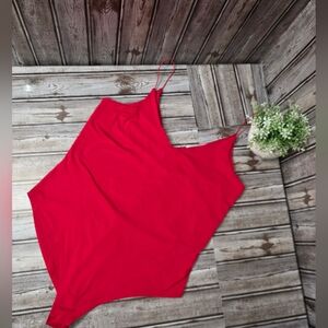 Gaze Vibrant Red Camisole Top
